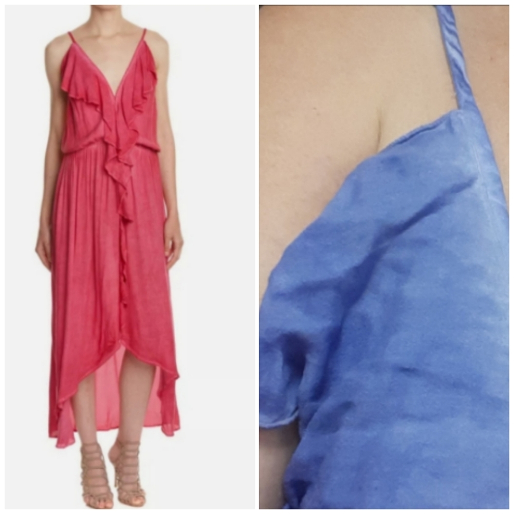 YFB Ruffles Dress  High Low Small